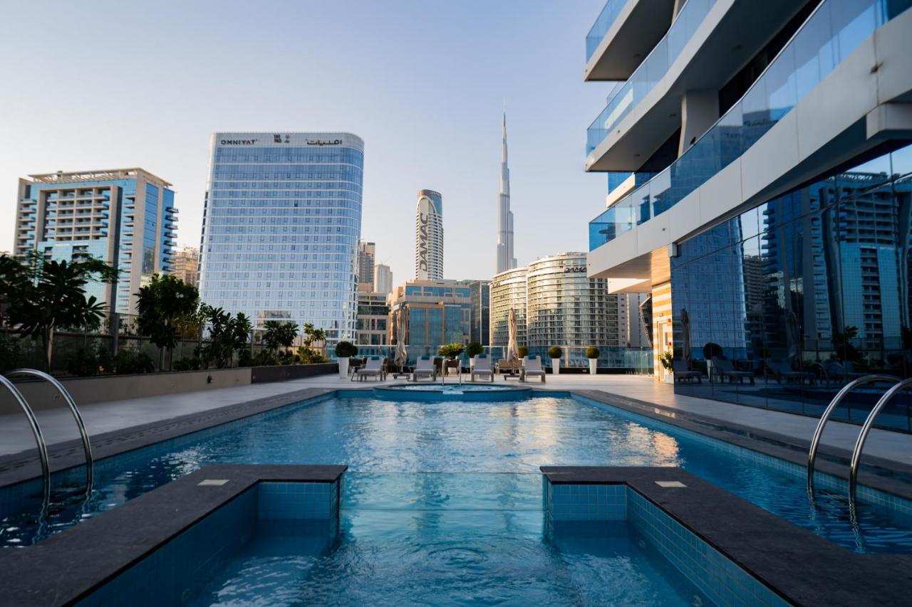 Kasco Homes Waves Tower Business Bay Dubai Exterior foto