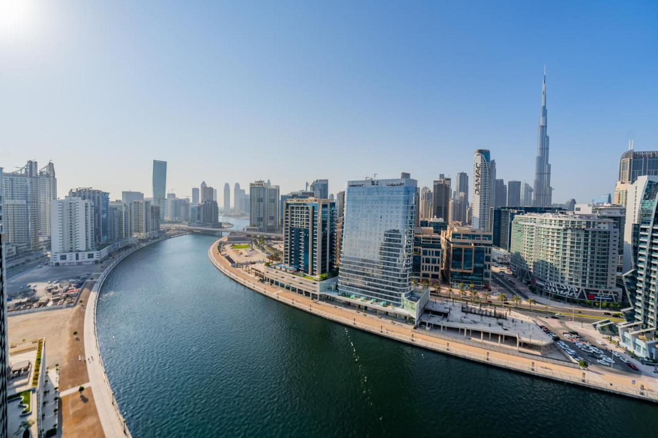 Kasco Homes Waves Tower Business Bay Dubai Exterior foto