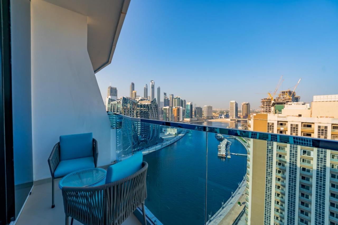 Kasco Homes Waves Tower Business Bay Dubai Exterior foto