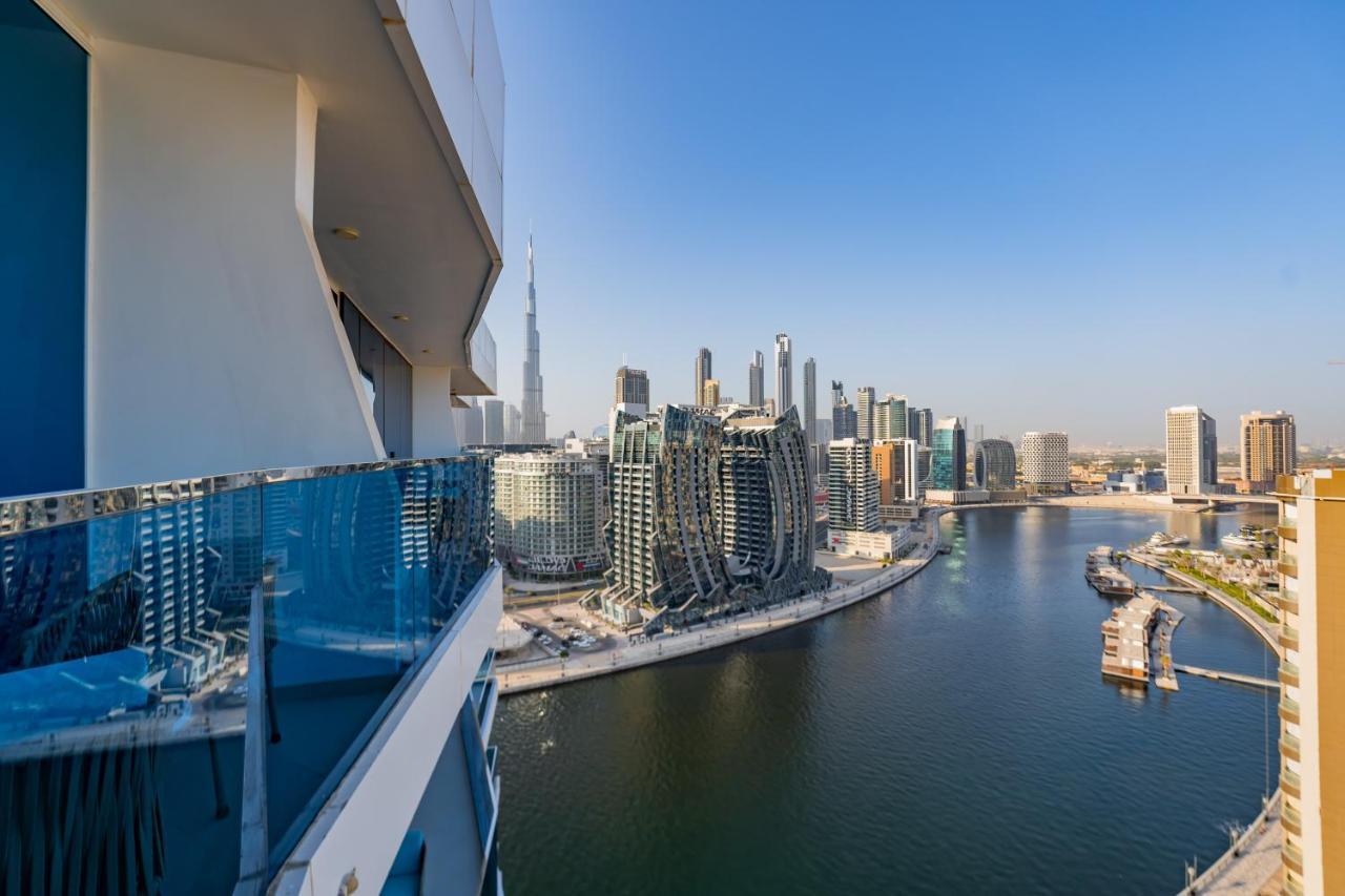 Kasco Homes Waves Tower Business Bay Dubai Exterior foto