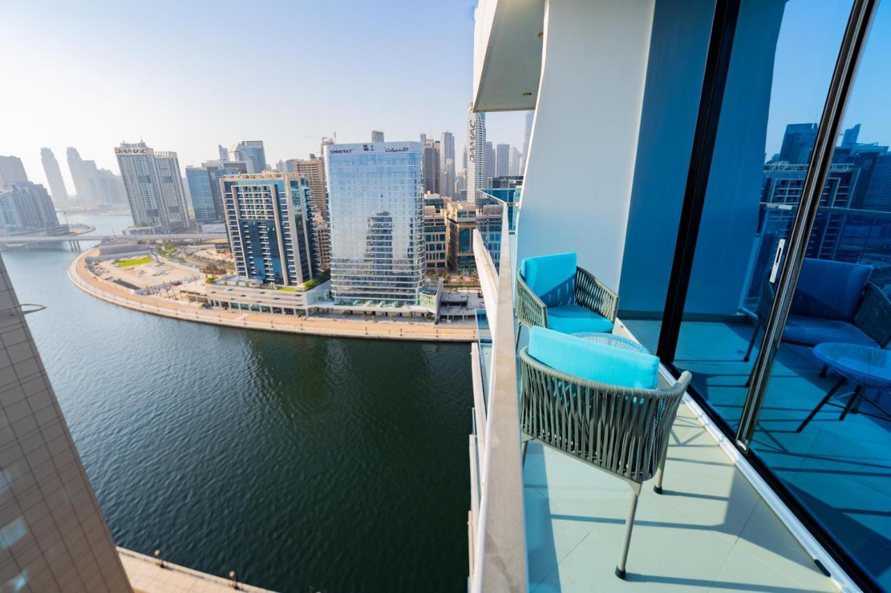 Kasco Homes Waves Tower Business Bay Dubai Exterior foto