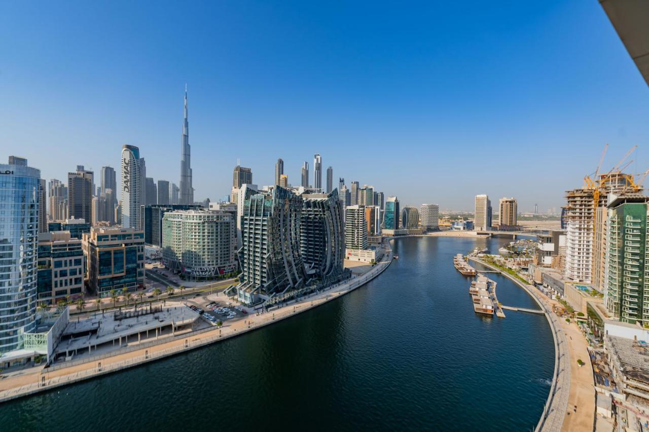 Kasco Homes Waves Tower Business Bay Dubai Exterior foto