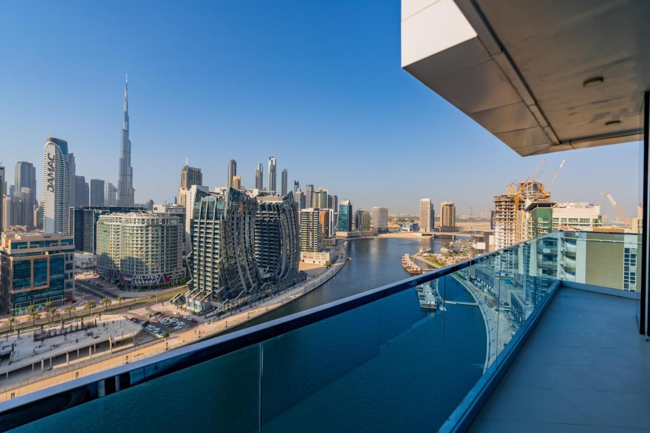 Kasco Homes Waves Tower Business Bay Dubai Exterior foto