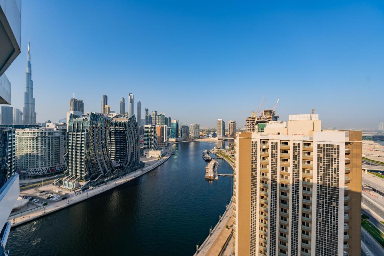 Kasco Homes Waves Tower Business Bay Dubai Exterior foto
