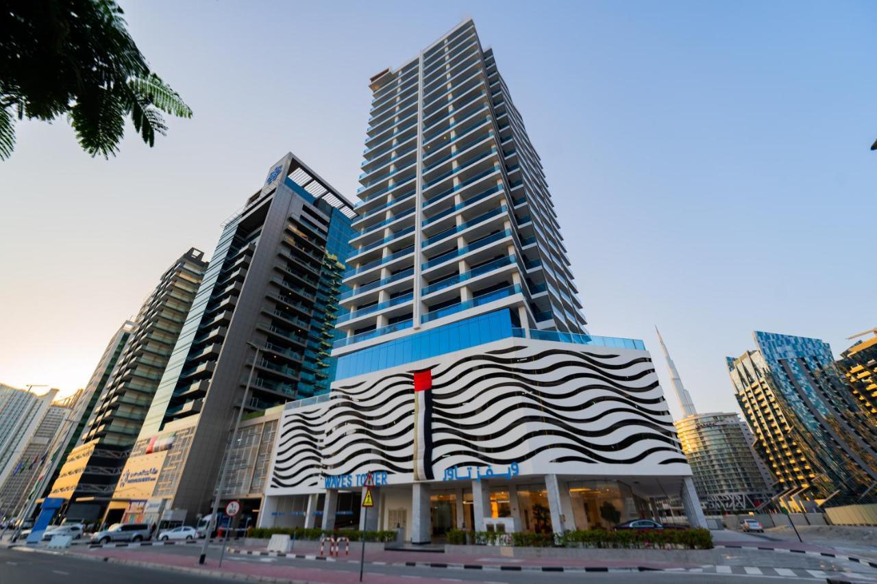 Kasco Homes Waves Tower Business Bay Dubai Exterior foto