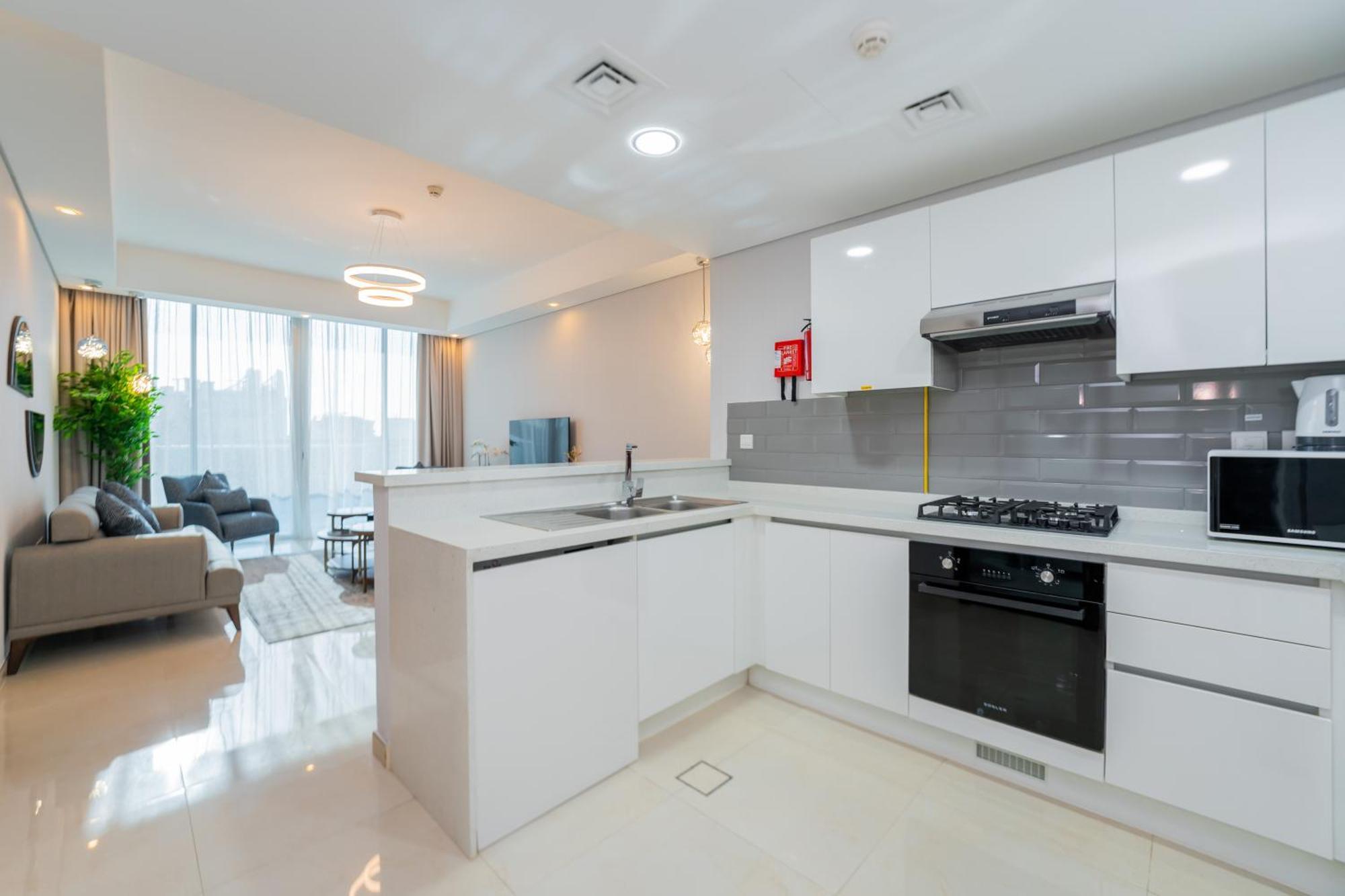 Kasco Homes Waves Tower Business Bay Dubai Exterior foto